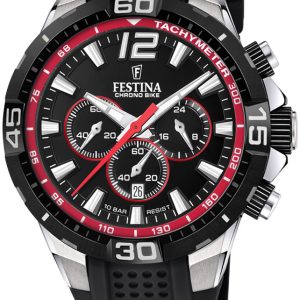 Festina Herrklocka F20523-3 Svart/Gummi Ø44.5 mm