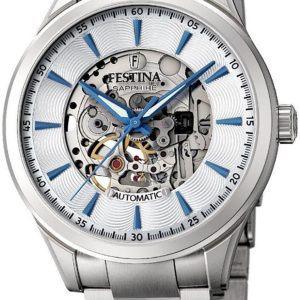 Festina Herrklocka F20536-1 Silverfärgad/Stål Ø43 mm