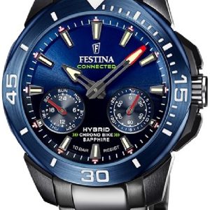 Festina Herrklocka F20647-1 Chrono Bike Flerfärgad/Stål Ø47 mm