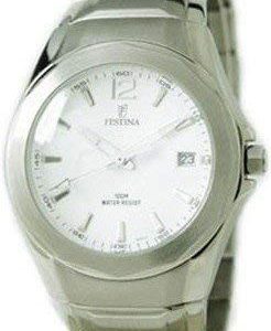 Festina Herrklocka F6665-1 Vit/Stål Ø40 mm