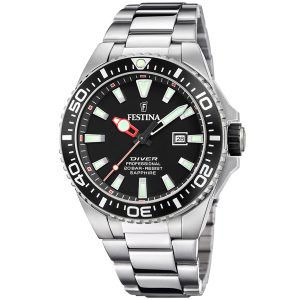 Festina Professional Diver Day Date F20663/3 - Herr - 45 mm - Analogt - Quartz - Safirglas