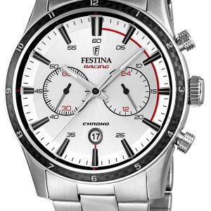 Festina Sport Herrklocka F16818-1 Silverfärgad/Stål Ø44 mm