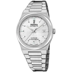 Festina Swiss Made Automatic Sapphire F20028/1 - Herr - 40 mm - Analogt - Automatiskt - Safirglas