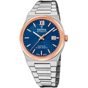 Festina Swiss Made Automatic Sapphire F20030/2 - Herr - 40 mm - Analogt - Automatiskt - Safirglas