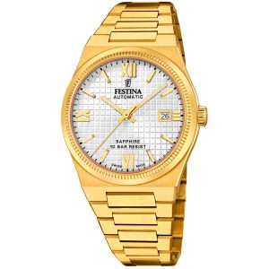 Festina Swiss Made Automatic Sapphire F20032/1 - Herr - 40 mm - Analogt - Automatiskt - Safirglas