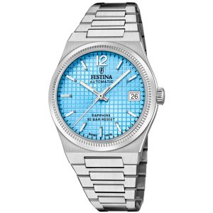 Festina Swiss Made Automatic Sapphire Lady F20029/2 - Dam - 35 mm - Analogt - Automatiskt - Safirglas