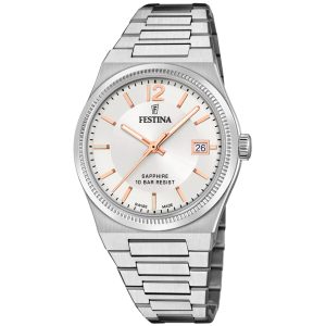 Festina Swiss Made Sapphire Lady F20035/2 - Dam - 35 mm - Analogt - Quartz - Safirglas