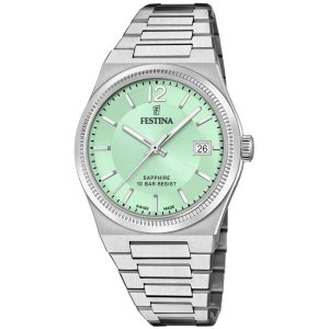 Festina Swiss Made Sapphire Lady F20035/3 - Dam - 35 mm - Analogt - Quartz - Safirglas