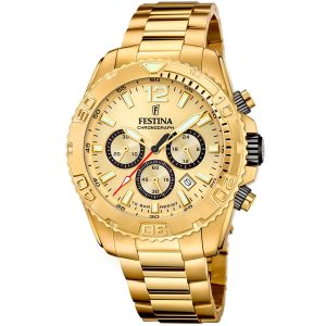 Festina Timeless Chronograph F20684/1 - Herr - 45 mm - Analogt - Quartz - Mineralglas