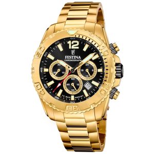 Festina Timeless Chronograph F20684/4 - Herr - 45 mm - Analogt - Quartz - Mineralglas