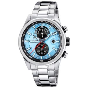 Festina Timeless Chronograph F20694/2 - Herr - 44 mm - Analogt - Quartz - Mineralglas