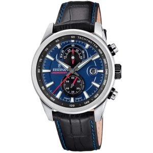 Festina Timeless Chronograph F20695/5 - Herr - 44 mm - Analogt - Quartz - Mineralglas