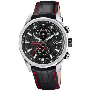 Festina Timeless Chronograph F20695/6 - Herr - 44 mm - Analogt - Quartz - Mineralglas