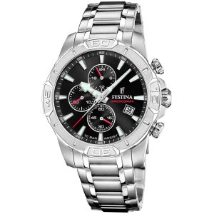 Festina Timeless Chronograph F20704/3 - Herr - 45 mm - Analogt - Quartz - Mineralglas