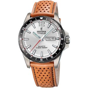 Festina Titanium F20699/1 - Herr - 43 mm - Analogt - Quartz - Mineralglas