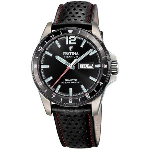 Festina Titanium F20699/4 - Herr - 43 mm - Analogt - Quartz - Mineralglas