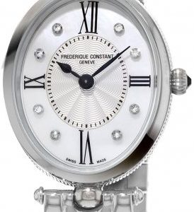 Frederique Constant Classics Damklocka FC-200RMPW2V6B Vit/Stål Ø25