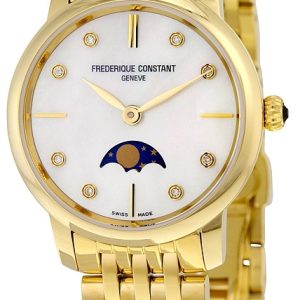 Frederique Constant Classics Damklocka FC-206MPWD1S5B Gulguldtonat