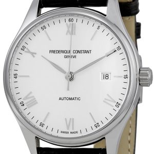 Frederique Constant Classics Herrklocka FC-303SN5B6 Vit/Läder Ø40 mm