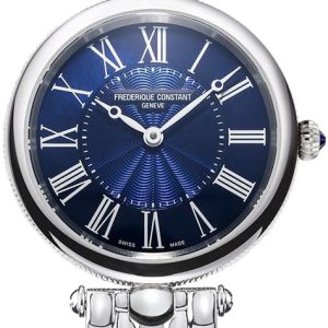 Frederique Constant Damklocka FC-200MPN2AR6B Classics Blå/Stål Ø30