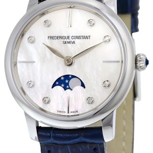 Frederique Constant Damklocka FC-206MPWD1S6 Classics Läder Ø30 mm