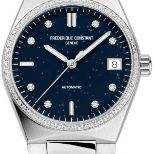 Frederique Constant Damklocka FC-303NSD2NHD6B Highlife Blå/Stål