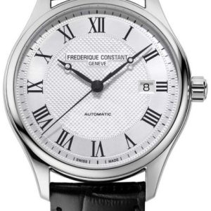 Frederique Constant FC-303MC5B6 Classics Silverfärgad/Läder Ø39 mm