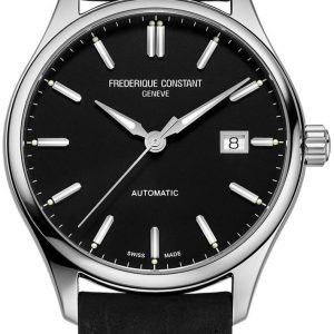 Frederique Constant Herrklocka FC-303NB5B6 Classics Svart/Läder Ø40