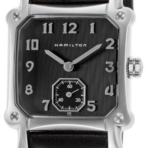 Hamilton Damklocka H19311733 American Classic Lloyd Svart/Läder