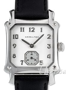 Hamilton Damklocka H19311753 American Classic Lloyd Vit/Läder