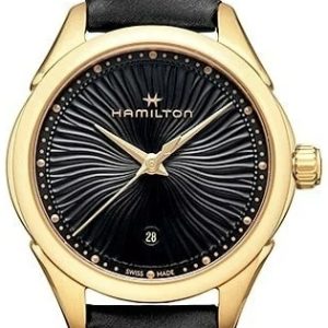 Hamilton Damklocka H32201430 Jazzmaster Svart/Satin Ø30 mm