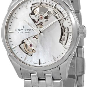 Hamilton Damklocka H32215190 Jazzmaster Vit/Stål Ø36 mm