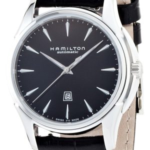 Hamilton Damklocka H32315731 Svart/Läder Ø34 mm