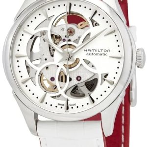 Hamilton Damklocka H32405811 Vit/Läder Ø36 mm