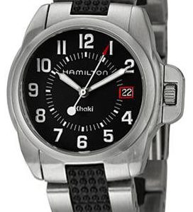 Hamilton Damklocka H61311133 Khaki Svart/Stål Ø34 mm