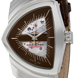 Hamilton H24515591 American Classic Ventura Brun/Läder Ø38 mm