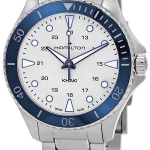 Hamilton H82231150 Khaki Navy Scuba Silverfärgad/Stål Ø37 mm