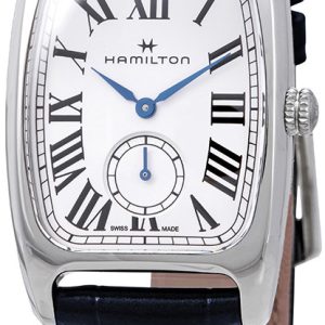 Hamilton Herrklocka H13421611 American Classic Boulton Vit/Läder