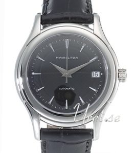 Hamilton Herrklocka H18515731 Linwood Svart/Läder Ø38 mm