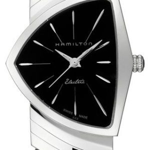 Hamilton Herrklocka H24451731 American Classic Ventura Svart/Läder