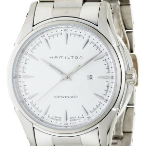 Hamilton Herrklocka H32325151 American Classic Jazzmaster Vit/Stål