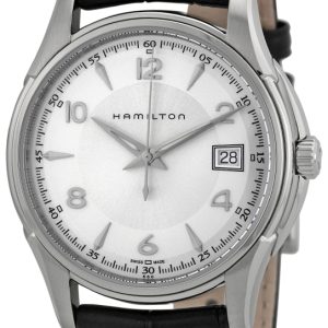 Hamilton Herrklocka H32411555 Silverfärgad/Läder Ø38 mm