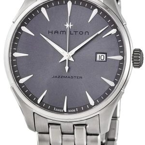 Hamilton Herrklocka H32451142 Jazzmaster Grå/Stål Ø40 mm