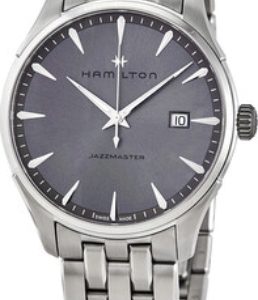 Hamilton Herrklocka H32451581 Jazzmaster Svart/Läder Ø40 mm