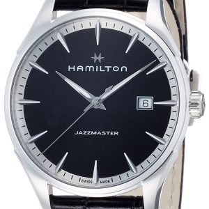 Hamilton Herrklocka H32451731 Jazzmaster Svart/Läder Ø40 mm