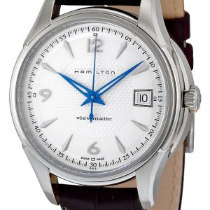 Hamilton Herrklocka H32455557 Silverfärgad/Läder Ø37 mm