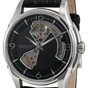 Hamilton Herrklocka H32565735 Svart/Läder Ø40 mm