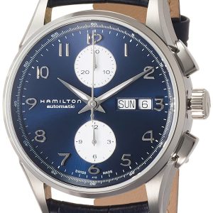 Hamilton Herrklocka H32576641 Jazzmaster Blå/Läder Ø41 mm