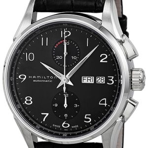 Hamilton Herrklocka H32576735 Svart/Läder Ø41 mm