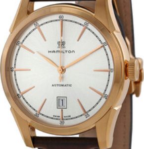 Hamilton Herrklocka H32586111 Jazzmaster Vit/Stål Ø42 mm